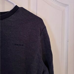 Calvin Klein Men's Dark blue Crewneck Sweater